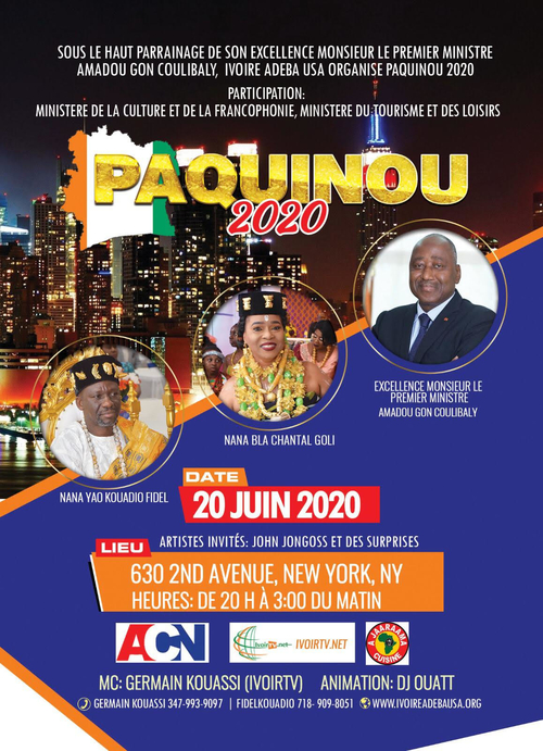 Paquinou USA : 20 Juin 2020  New York